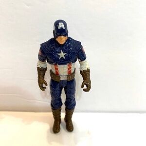 Marvel Universe CAPTAIN AMERICA Assault off Road Vehicle 4" Figure Brown Gloves